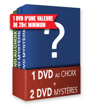 Coffret Mystère - 1 DVD au choix* + 2 DVD mystères